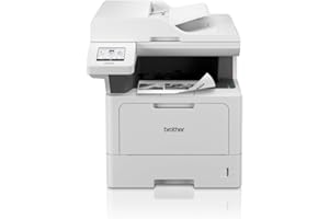 Brother DCPL5510DW Multifunzione Laser Monocromatica 3 in 1(Stampa/Copia/Scan), 48 ppm, 512 MB, Stampa Fronte/Retro Auto, Touchscreen 8,9 cm, Connettività cablata e WiFi,Inbox Toner da circa 3000 pag