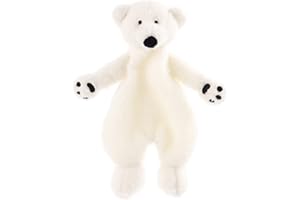 Apricot Lamb - Schlaf-gut-Eisbär Schmusetuch Plüsch Komfort Kuscheltier für Babys - weich & waschbar - 25 cm