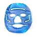 HealthAndYoga(TM) Anti-Fatigue Cooling Gel Face Mask with Strap-on Velcro | Facial Skin Refresh