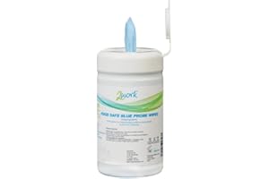 2Work Probe Wipes Antibacterial 13cm x 10cm Tub (Pack of 200) 2W24703