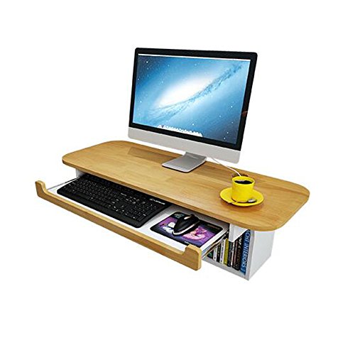 Preisvergleich Produktbild JXXDDQ An der Wand befestigter Speichercomputertisch, kompakter Speicherständer, Laptopschreibtisch, Hauptbüromöbeltisch