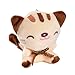 Produktbild Plüschtier,9cm Sitzende Katze Plüschtier Kuscheltiere Plüsch Puppe Anhänger Baby Spielzeug Plüsch Puppe Tasche Handy hängen Anhänger kleine Puppe Anhänger