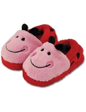 Stephen Joseph Bad Pantoffeln im Marienkäfer-Design Gr. L (29-30)