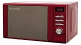 Russell Hobbs RHM2064R Heritage Digital 800w Solo Microwave, 20 Litre - Red (Kitchen &amp; Home)