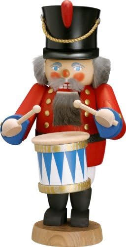 Nutcracker figure Christmas original Seiffen Trommler 30 cm Erzgebirge NEW