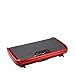 Price comparison product image VibroSlim Tone, Lightweight Vibration Trainer Fitness Machine with DVD & Resistance Bands - 99 speed settings & 3 programs (Red)