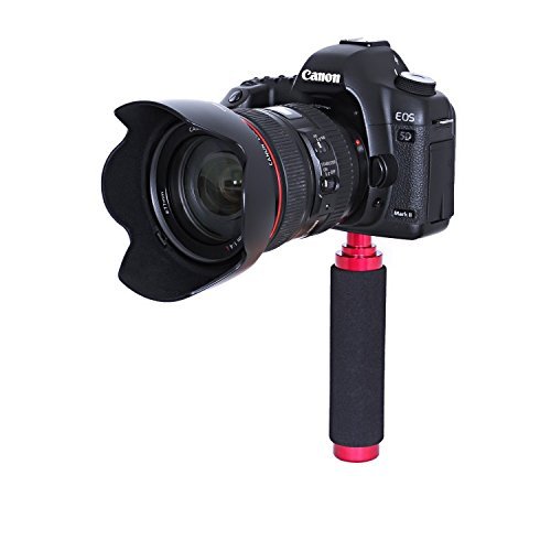 Estabilizador para Vídeo con Empuñadura de Aluminio Macizo Movo Photo SVH5 para Cámaras DSLR & Videocámaras