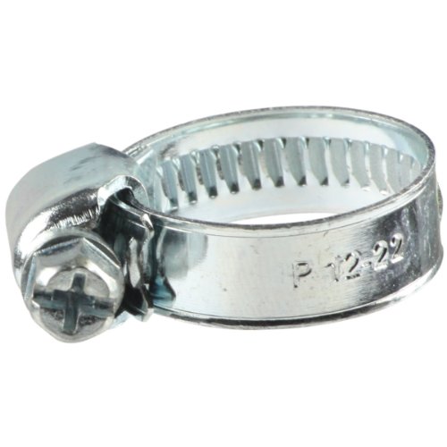 Sanifri 470010472 Schlauchschellen (W1) Bandbreite 9 mm DIN 3017, Spannbereich 12 - 22mm, 10-er Set