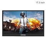 portable gaming monitor 4k funktioniert gut mit xbox one ps4 ps3 xbox 360 himbeer pi konsolen pc laptop. 1080P Display, HDMI-Videoeingang