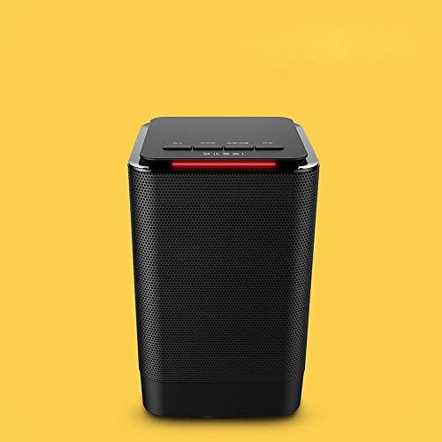 D Electric heater Electric Heating Fan Household Energy Saving Heater Office Mini Desktop Small Sun Heater,Black