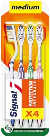 Signal Spazzolino da denti a protezione media a tutto tondo 1 x 4 unità