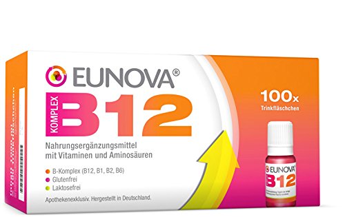 Preisvergleich Produktbild Eunova B12 Komplex Trinkfläschchen, 100 St.