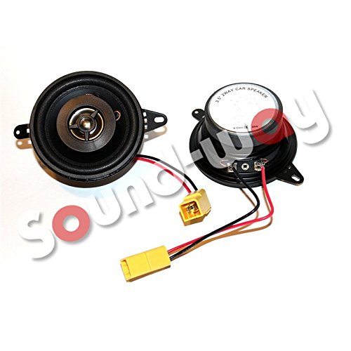 sound-way Enceintes Fiat Punto 1 - Haut-Parleur sur Mesure 8,7 cm
