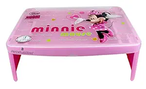 Laxmi Collection Bliss Minnie Mouse Bed Table for Boys and Girls (50 cm x 30cm x20cm, Multicolour)