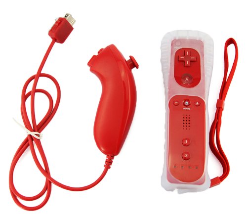 MANDO PARA NINTENDO Wii + NUNCHUK + FUNDA+CORREA