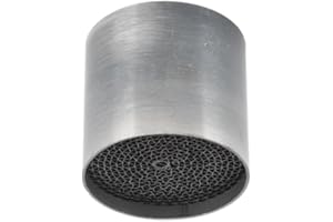 HEADERBS Catalizzatore per Tubo di Scarico Centrale, Catalizzatore per Tubo di Scarico per Moto Catalizzatore per Marmitta di Scarico Centrale Anteriore in Acciaio Inossidabile Universale