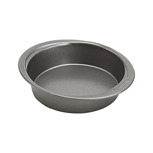 GoodCook Nonstick Steel Round Mini Cake Pan, 6", Gray