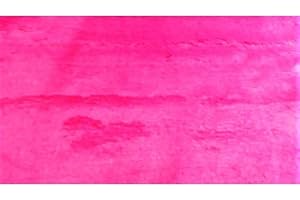 TOMASELLI MERCERIA Tessuto Pelliccia Sintetica Liscia Tipo Coniglio per Carnevale Tinta Unita Alta 150 cm - Fucsia