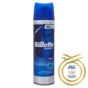 Gillette Series Sensitive Skin Shaving Gel - 240 ml - Image 2