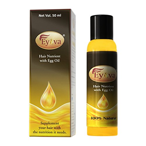 Eyova Egg Oil - Complete Hair Treatment Solution - Anti Hair Fall, Dandruff, Hair Greying 50 ML