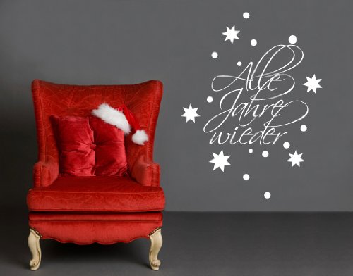 Preisvergleich Produktbild WandTattoo No.UL545 Alle Jahre wieder