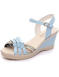 chaussures à talons bleu marine