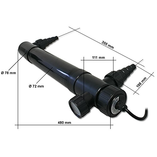 SunSun CUV-136 Teichklärer Wasserklärer Lichtfilter 36W - 3