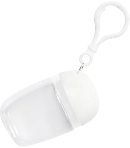FOROUME Confezione da 10 coperture essenziali per bottiglie da viaggio, in silicone, essenziali per navi da crociera, accessori da viaggio per donne e uomini, maniche elastiche a prova di perdite