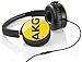 Produktbild AKG Y 50 On-Ear Kopfhörer Tragbar Faltbar mit Abnehmbarem Audiokabel und Universal Integrierter Lautstärkeregelung/Mikrofon Kompatibel mit Apple iOS und Android Geräten - Gelb