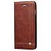 Cock Magnetic Flip cover for Apple iPhone 7 Plus Case Leather Case for Apple iPhone 7 Plus Wallet Cases Slim Book Cover with Card Slots Cash Pocket Stand Holder (Brown) RS.1000.00