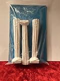 Krippen Zubehör, 3 Säulen, 11 cm hoch aus Gips