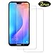 Produktbild DOSMUNG [2 Stück] Huawei P20 Lite Panzerglas Schutzfolie, Huawei P20 Lite Panzerglasfolie [9H Härte] [2.5D Rand] [Blasenfrei] [HD Klar] Displayschutzfolie für P20 Lite