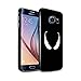 Produktbild Stuff4® Glanz Snap-On Hülle/Case für Samsung Galaxy S6/G920 / Venom Maske Inspiriert Muster/Antiheld Comic-Kunst Kollektion