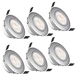 【Fácil instalación & Ampliamente utilizado】 Es fácil de instalar sin herramientas y mano de obra adicionales. Este tipo de lámpara LED de techo regulables es ideal para el hogar, el baño, las cocinas, la oficina, la sala, el dormitorio, el comedor, el pasillo, la sala de reuniones etc.