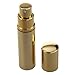 TOOGOO(R) Gold Refillable Travel Size Perfume Bottle Spray, 12ml .41oz