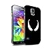 Produktbild Stuff4® Glanz Snap-On Hülle/Case für Samsung Galaxy S5/SV/Venom Maske Inspiriert Muster/Antiheld Comic-Kunst Kollektion
