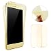 Produktbild Fraelc® Huawei P8 Lite 2017 Hülle Vorne und Hinten Doppelseitig TPU Schutzhülle 360° Full Body Crystal Clear Cover Transparent Gel Silikon Komplettschutz Handyhülle - Gold