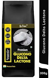 La Casa Premium Glucono Delta Lactone (GDL) | Tofu Coagulant | Leavening & Pickling Agent | Best Vegan Paneer Alternative | Product of India | 300g |