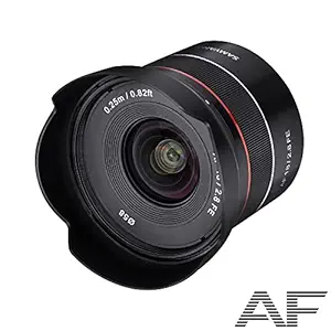 Samyang 18mm F2.8 Sony FE Auto Focus Lens for Full Frame Camera Lens (22841)