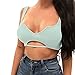 Produktbild Suitray Sexy Tanktops Frauen Mode Ärmellos Niedriger Hals Tunika Bluse Crop Tops Camis-Top Weste Muskelshirt Freizeit Leibchen Mode Mädchen T-Shirt Hemd