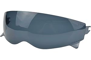 POLILI Helmlinsen-Visier-Ersatz für Scorpion EXO Retro Helm Motorrad Windschutz Helmlinse