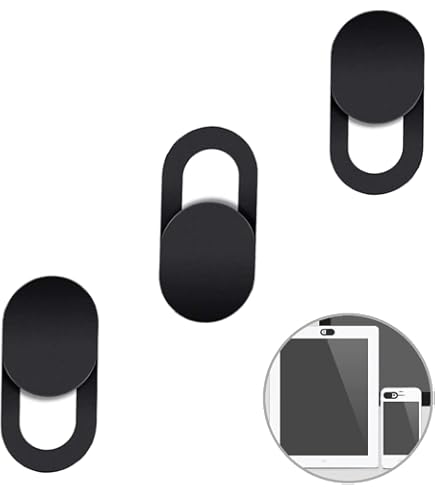 COPERTURE TIPO SCORREVOLE telefono blocco diapositive PC 6 PZ fotocamera protezione laptop EUR 5