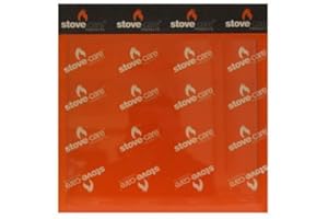 StovesnBits UK STOVES UNKNOWN MODEL STOVE GLASS (245mm x 178mm-Plain)