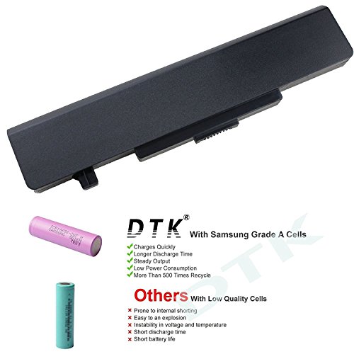 Dtk® Ultra Hochleistung Notebook Laptop Batterie Li-ion Akku für Lenovo Y480 Y480A Y485 Y580 Y585 G480 G485 G580 G585 Z380 Z480 Z580 Z585 (11.1v 4400mah 6-cells) Notebook Computer Battery - 3