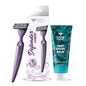 Bombay Shaving Company Defender For Her Women?s Razor With Free Post Shave Balm
