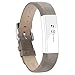 Produktbild Für Fitbit Alta Armband and Alta HR Armband, Echt Leder Uhrenarmband Lederarmband Erstatzband Sport Armband für Fitbit Alta und Alta HR Unisex Fitness Armband