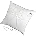 Produktbild 1x Ringkissen Hochzeit EinsSein® Liebesband creme Traukissen Ringe Eheringe flower girl basket Herzen Schmuck Pillow Schleife Tüll Füllung
