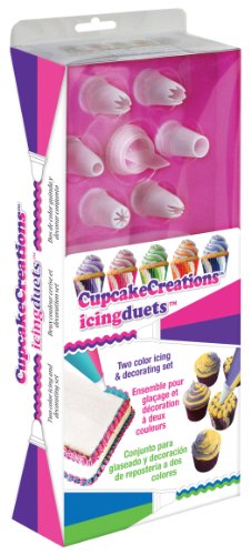 Cupcake Creations Plastic Icing Duet Bags-18-inch 10/Pkg