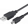 Universal Charging Cable for PS3 console, USB 2.0 Type A to Mini B Cable, Mini Charging Cable, Dash cam cable, MP3 Player, Digital Cameras, USB A to USB B 1.5m long