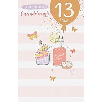granddaughter 13th birthday card